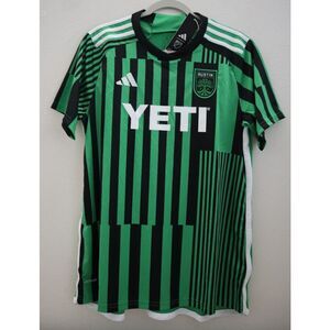 adidas HU1381-280 Women's Sz XL Green/White Austin FC 23/24 Home Jersey